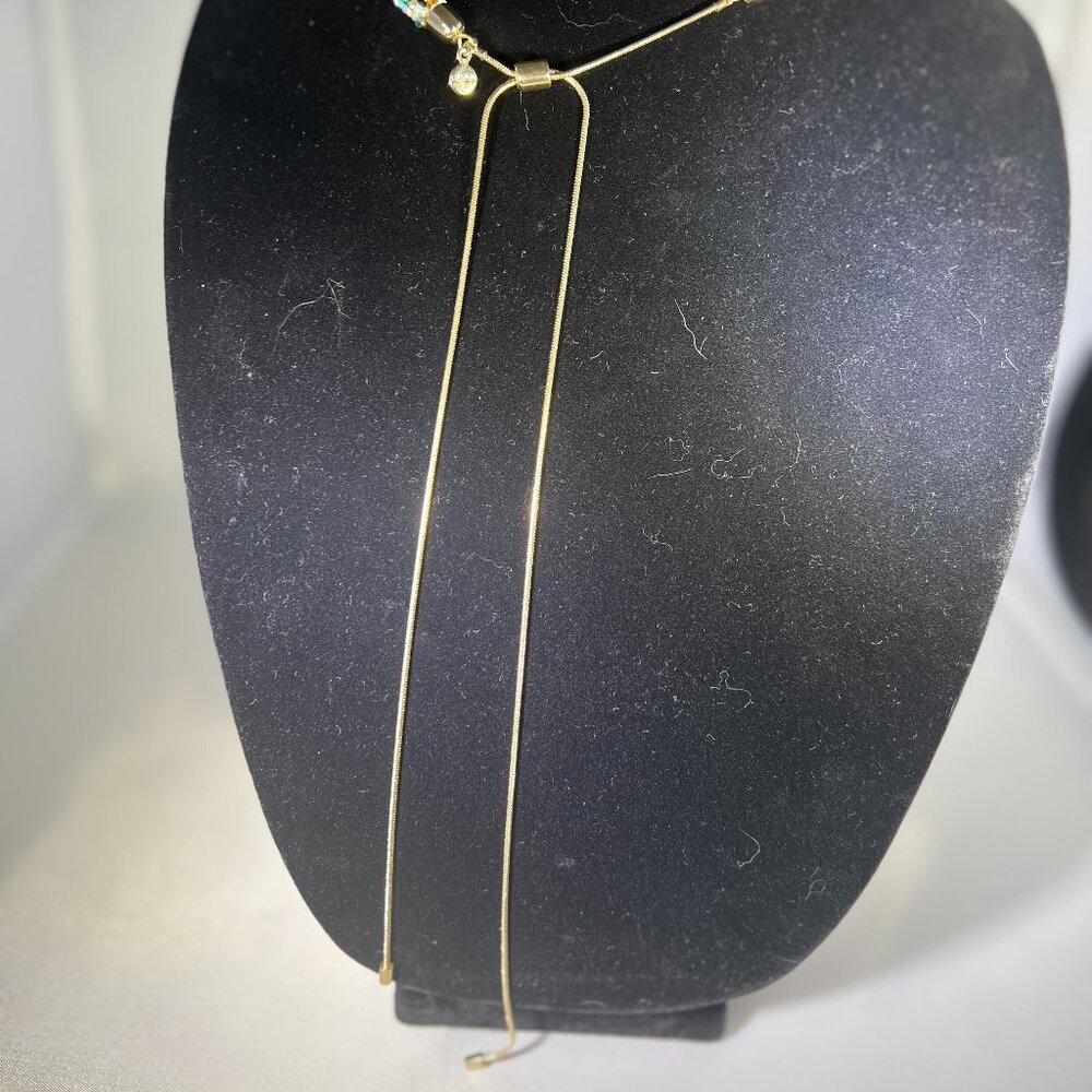 Loft Multi-Colored Multi-Layered Bead Necklace (L… - image 3